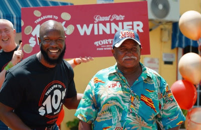 Tortuga's Treasure to $10K Giveaway Winner Strikes Gold, Twice