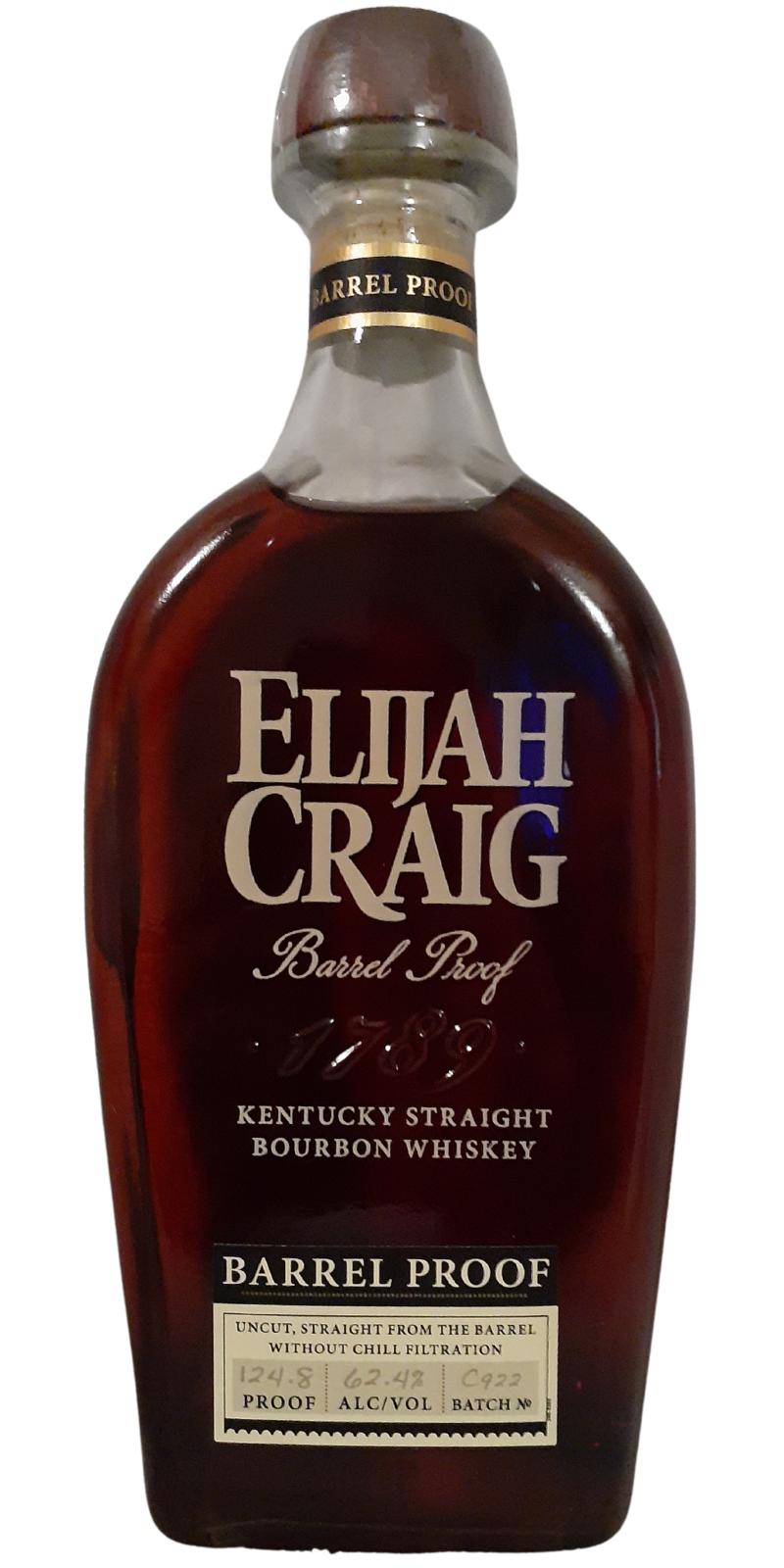 ELIJAH CRAIG BARREL PROOF 12YR