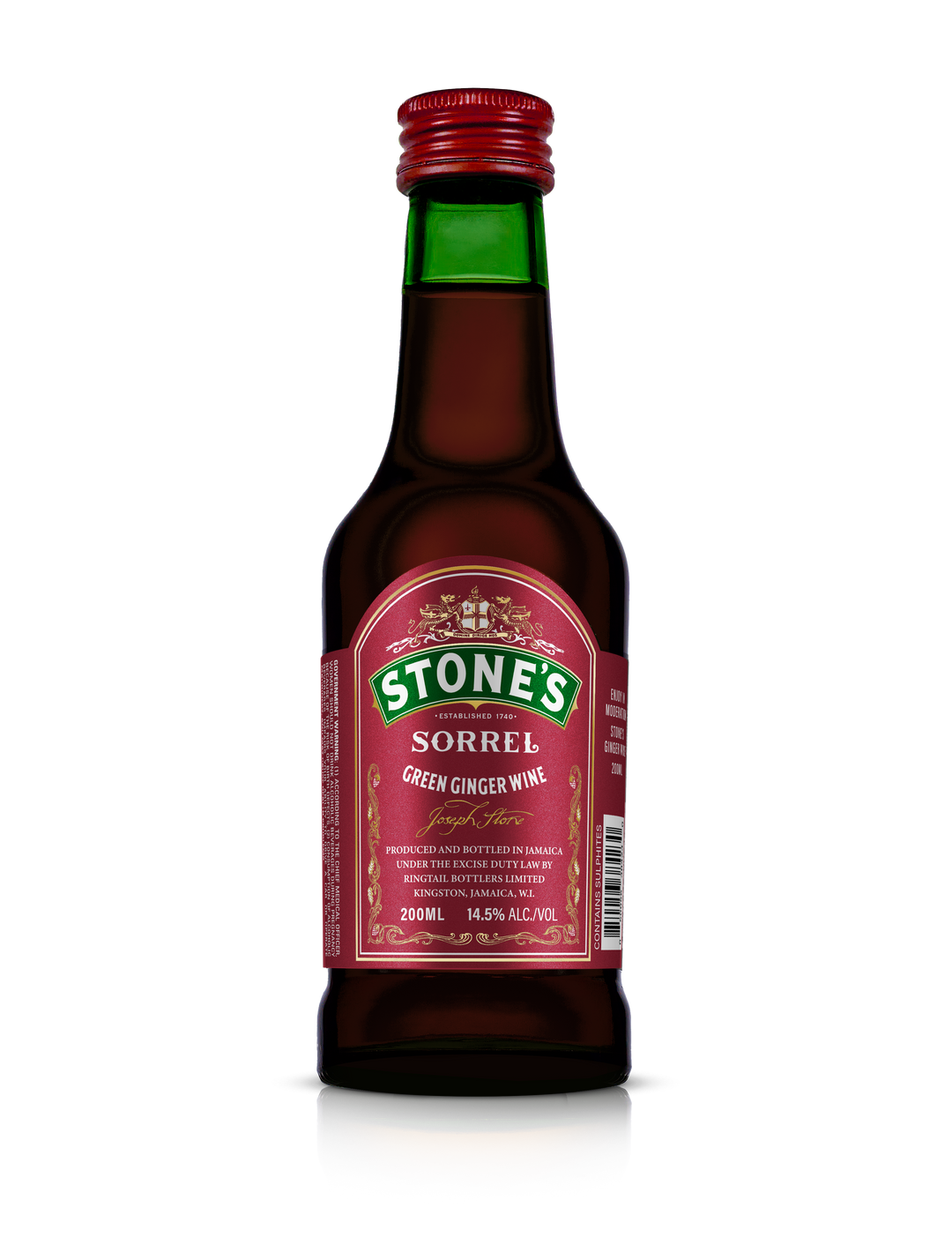 Stone's Sorrel Green Ginger Wine – Tortuga Rum Company
