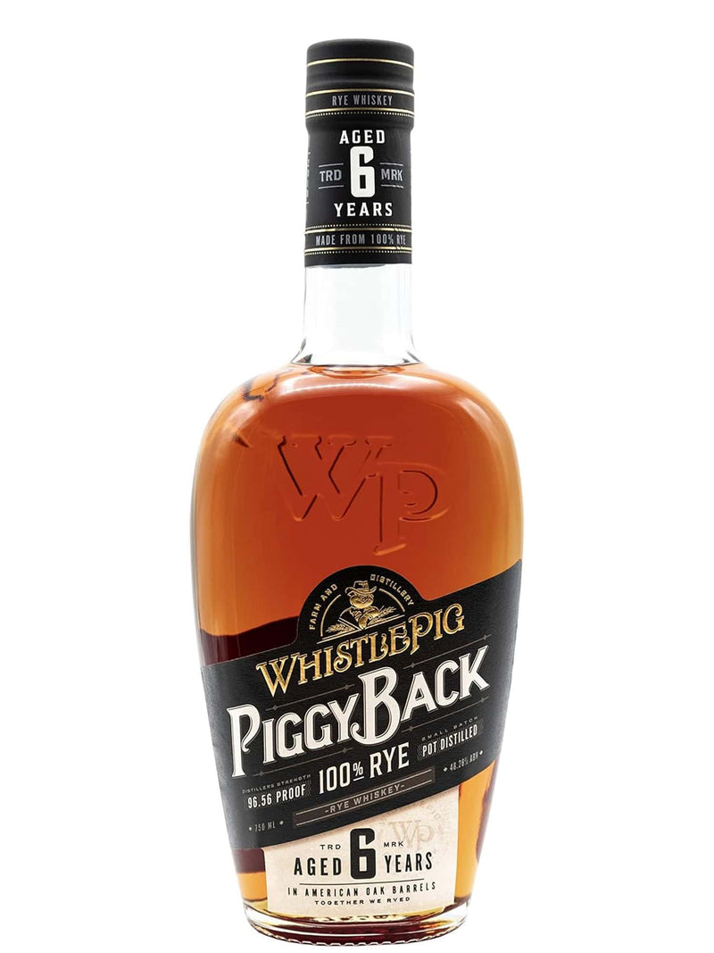 WhistlePig Piggyback 6-Year Old Rye Whiskey
