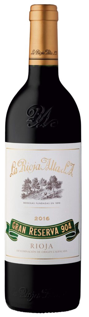 La Rioja Alta 904 Gran Reserva 2015