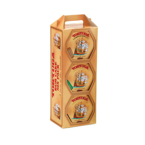 6-Pack of Tortuga Rum Cake 4oz Variety Pack