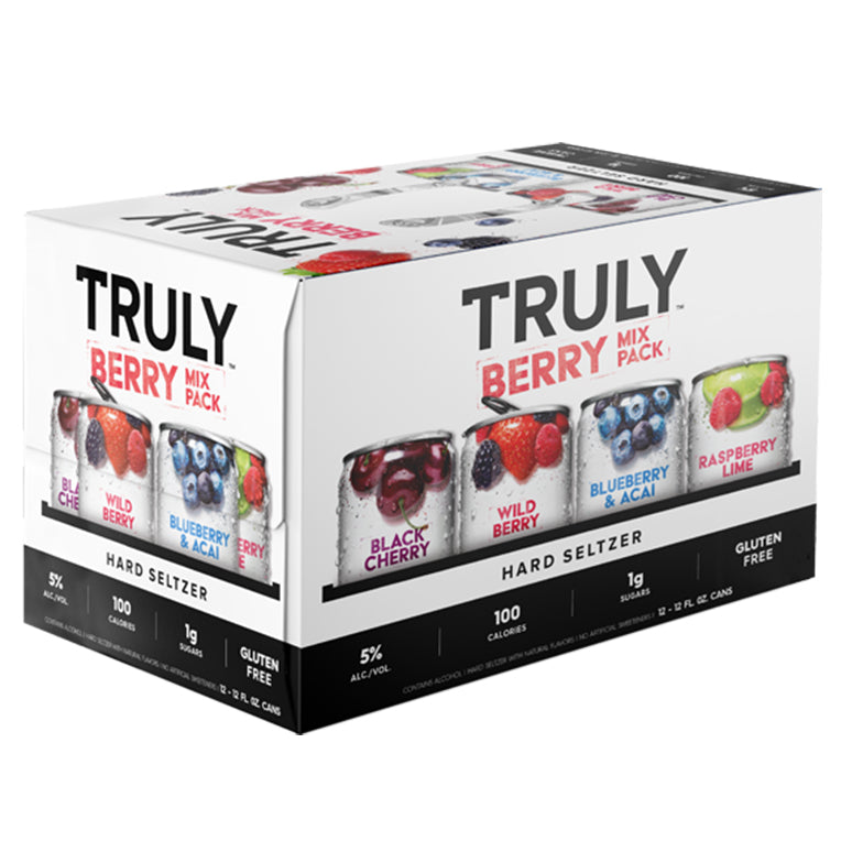 TRULY Hard Seltzer Wild Berry Variety Pack