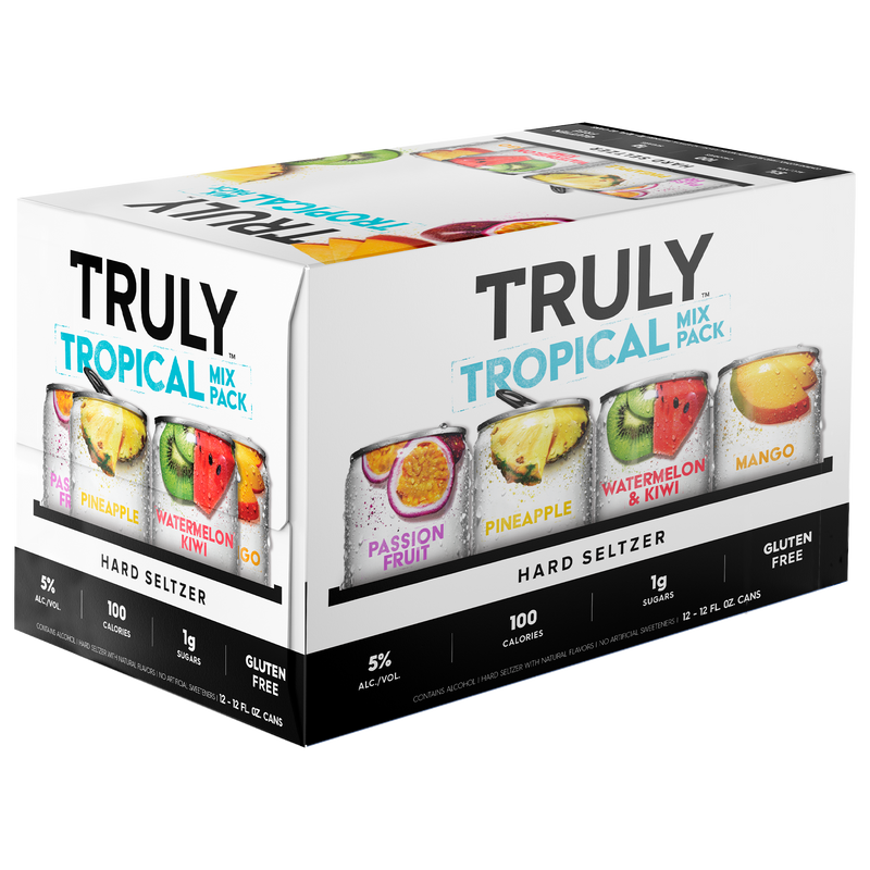 TRULY Hard Seltzer Tropical Variety Pack